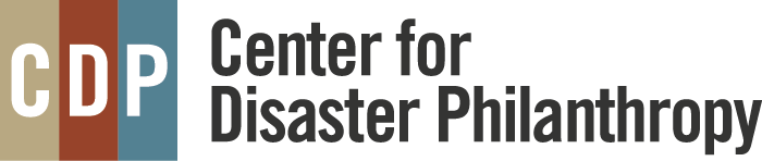Center for Disaster Philanthropy official logo